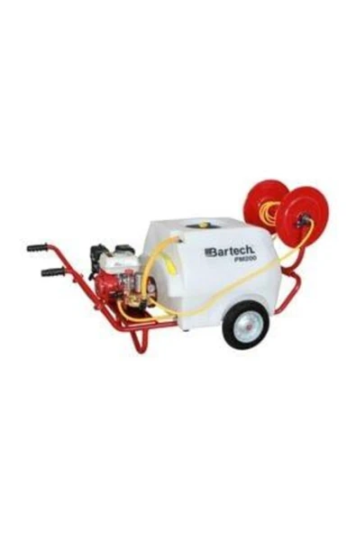 BARTECH Pm200 Benzinli Ilaçlama Makinası 200lt Makaralı Pülverizatör Hortum Mevcut Değildir ürün görseli 1
