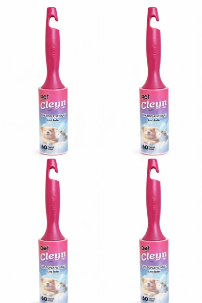 Cleyn Ped Tüy Toplayıcı Rulo 60 Yaprak x4 Adet ürün görseli 1