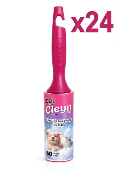 Cleyn Ped Tüy Toplayıcı Rulo 60 Yaprak x24 ADET ürün görseli 1