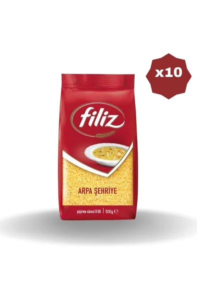 FİLİZ ARPA ŞEHRİYE 500 GR X 10 Adet ürün görseli 1