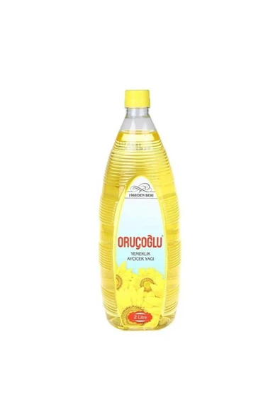 ORUÇOGLU Oruçoğlu Ayçiçek Yağı 2 Lt. 6 Adet ürün görseli 1