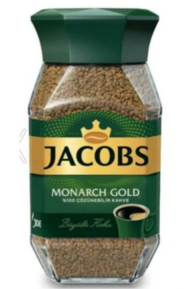 Jacobs Monarch  Cam Kavanoz 100 gr 1 Adet Gold Kahve ürün görseli 1