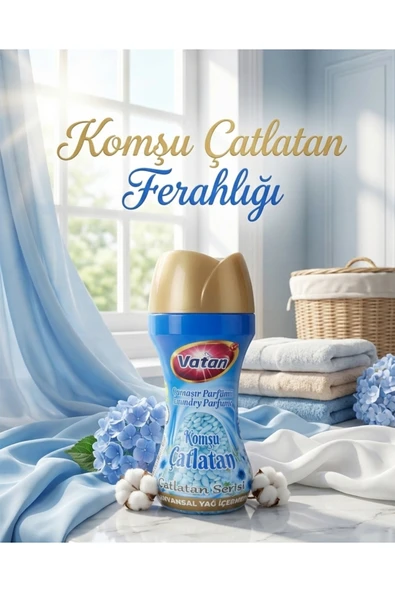 Vatan Granül Çamaşır Parfümü Komşu Çatlatan 210 gr. ürün görseli 1