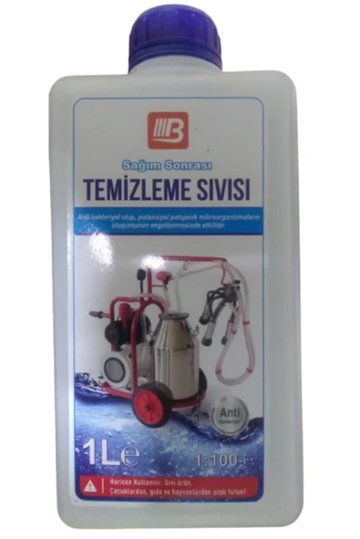 BARTECH Süt Sağım Makinesi Temizleme Sıvısı 1 Litre ürün görseli 1