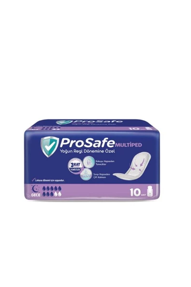 PROSAFE Multiped Yoğun Regl Dönemine Özel Medium 10 lu ürün görseli 1