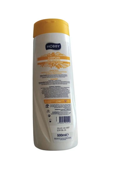 Hobby Limon Özlü Şampuan 500 Ml - Resim 2
