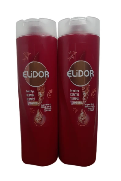 Elidor BREZİLYA KERATİN TERAPİSİ ŞAMPUAN 400 ML X 2 ADET ürün görseli 1