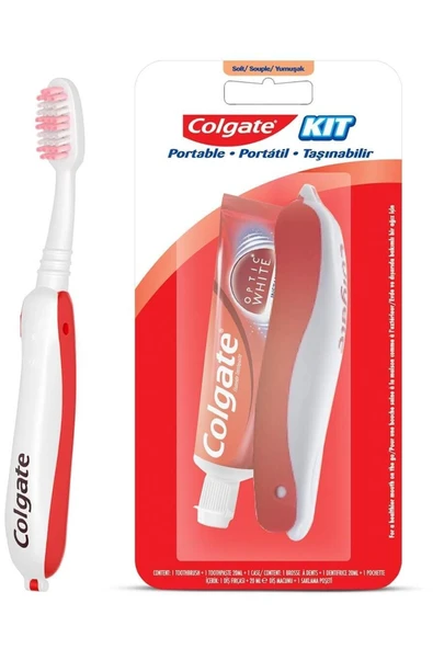 Colgate Diş Macunu & Diş Fırçası Seyahat Seti ürün görseli 1