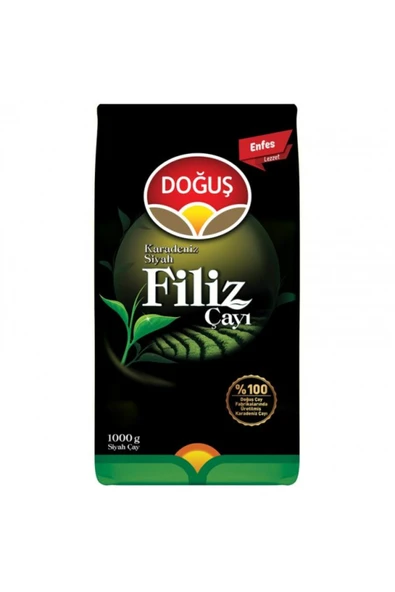 Doğuş Karadeniz Siyah Filiz Çayı 1000 Gr ürün görseli 1