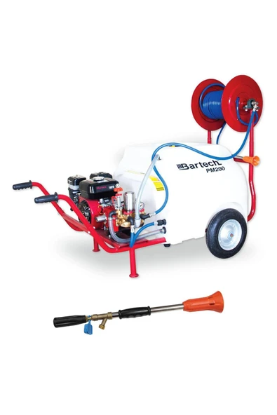BARTECH Pm200 Pülverizatör 200 Litre 30 Luk Pompalı ürün görseli 1