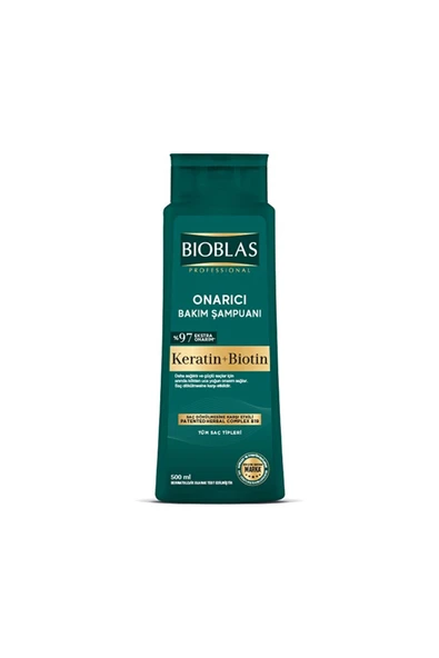 Bioblas Keratin Biotin Onarıcı Bakım Şampuanı 500 ml ürün görseli 1