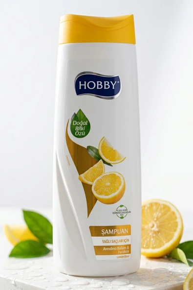 Hobby Limon Özlü Şampuan Yağlı Saçlar için Ferahlatan Arındırıcı Bakım ürün görseli 1