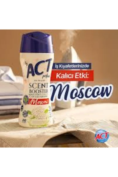 Gayoor ACT ÇAMAŞIR PARFÜMÜ MOSCOW (BEYAZ SABUN KOKULU) 210 GR *4'LÜ ürün görseli 1