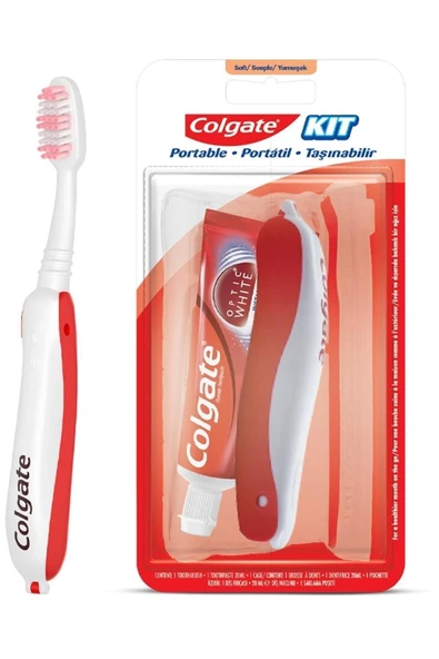 Colgate Optic White Diş Macunu 20 Ml + Diş Fırçası (seyahat Seti) ürün görseli 1