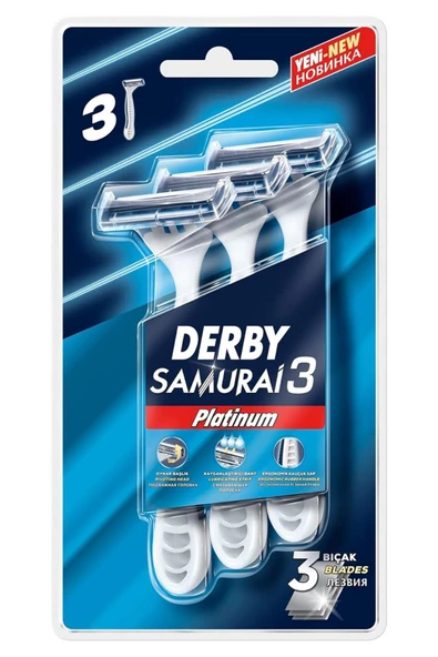 Hype Store Derby Samurai 3 Platinum 3'Lü Blister ürün görseli 1