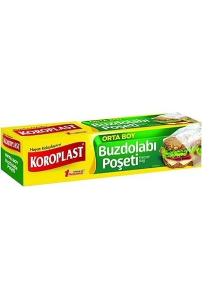 Koroplast Orta Boy 20'li Buzdolabı Poşeti ürün görseli 1