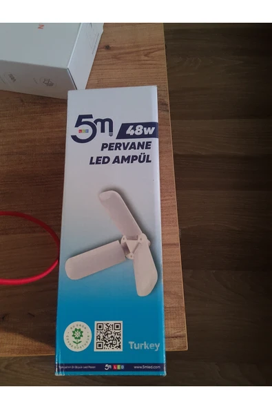 5M LED 5m 48w pervane LED ampul ürün görseli 1