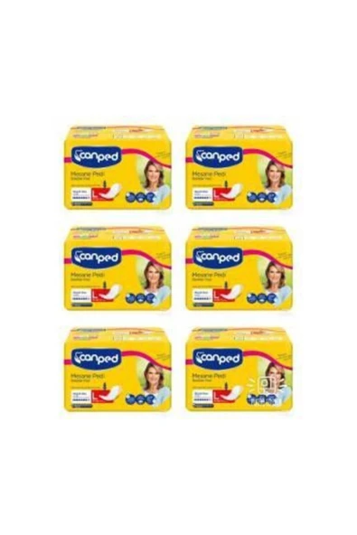 Canped Mesane Pedi Büyük Large 10 Lu 6 Paket 60 Adet ürün görseli 1