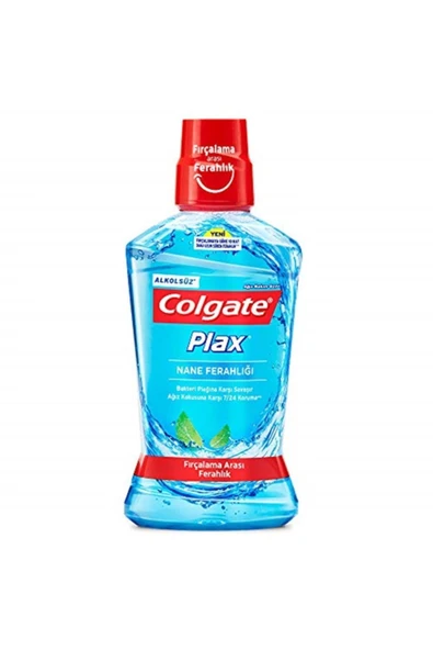 Colgate Plax Nane Ferahlığı Alkolsüz Gargara 500 Ml 1 Paket (1 X 500 Ml) ürün görseli 1
