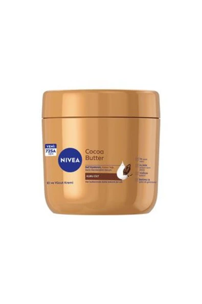 NIVEA 2 Adet Cocoa Butter El ve Vücut Kremi 400 Ml ürün görseli 1