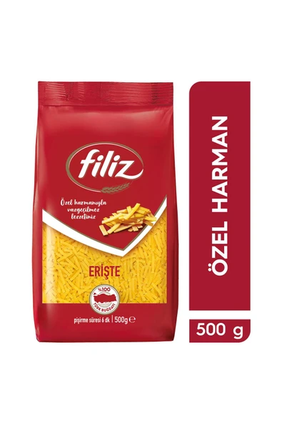 FİLİZ MAKARNA ERİŞTE 500 GR - Resim 2