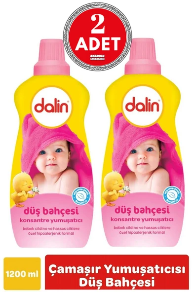 Dalin Konsantre Yumuşatıcı Düş Bahçesi 1200 Ml 2 ADET ürün görseli 1