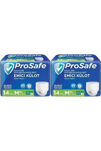 PROSAFE Emici Külot Hasta Bezi M - Orta - Medium 28 Adet (2PK*14) ürün görseli 1