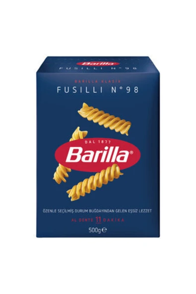 Barilla Fusilli (burgu) Makarna 500 G ( 9 Adet ) ürün görseli 1
