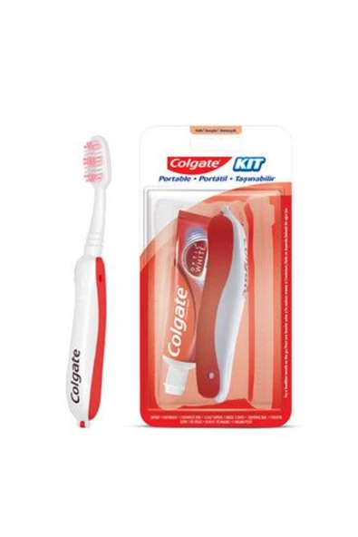 Colgate 2 Adet Seyahat Seti Diş Macunu 20 Ml + Yumuşak Diş Firçasi ürün görseli 1