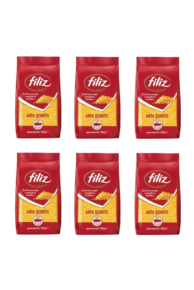 FİLİZ Makarna Arpa Şehriye 500 Gr x 6 Adet ürün görseli 1