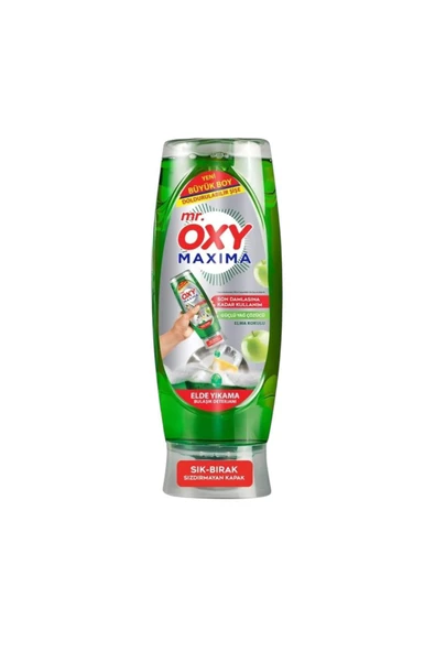 Oxy Mr. Maxima Elde Yıkama Bulaşık Deterjanı ELMA Kokulu 650 ml ürün görseli 1