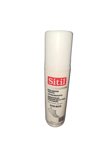 SİTİL Spor, Deri, Casual, Babet, Kumaş Ayakkabılar İçin Beyaz Ayakkabı Bakım Boyası, 75 ml, ürün görseli 1