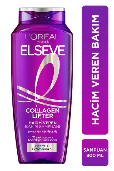 Collagen Lifter [Kolajen Peptitleri] İçeren Hacim Veren Saç Bakım Şampuanı 300ml ürün görseli 1