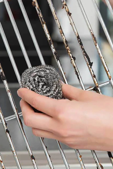 Vileda 3'lü Glitzi Inox Çelik 20'li Paket - Resim 2