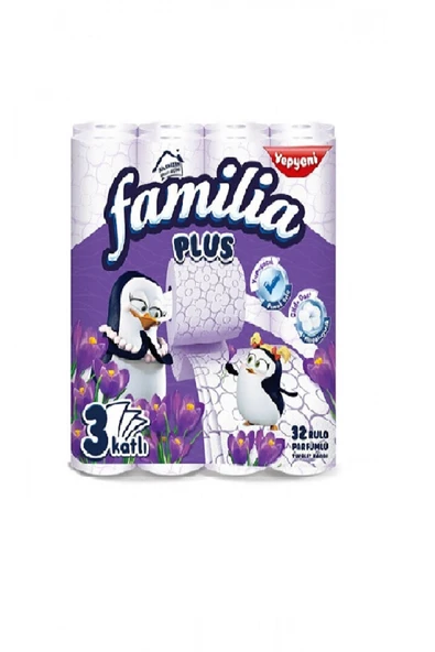 Familia Plus Parfümlü Tuvalet Kağıdı 3 Katlı 32'li ürün görseli 1
