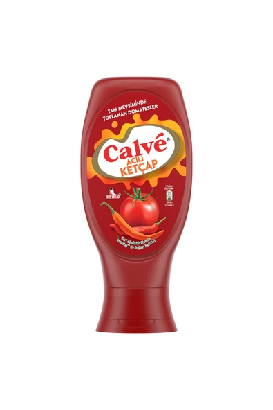 Calve Acılı Ketçap 430 G x 1 Adet ürün görseli 1