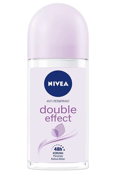 NIVEA Double Effect Mor Düşler Roll-on Deodorant 50 ml Kadın ürün görseli 1
