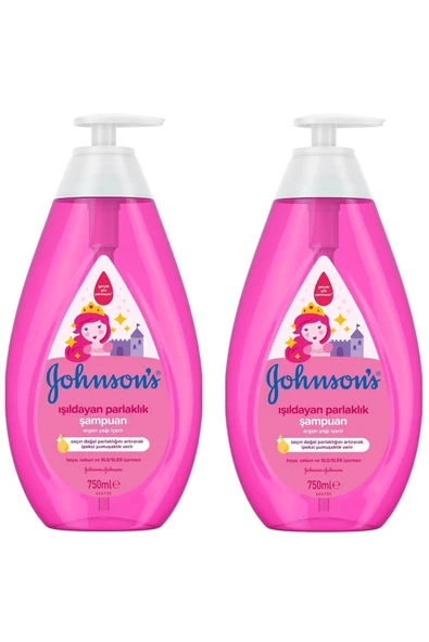 Johnson´s Baby Johnsons Baby Işıldayan Parlaklık Şampuan 750 Ml 2 Adet ürün görseli 1