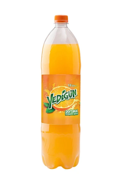 Yedigün Gazoz 1,5 lt Portakal ürün görseli 1