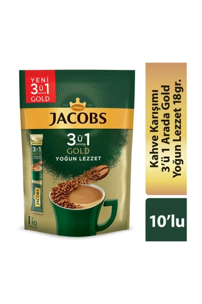 Jacobs 3ü1 Arada Gold Yoğun Lezzet ürün görseli 1