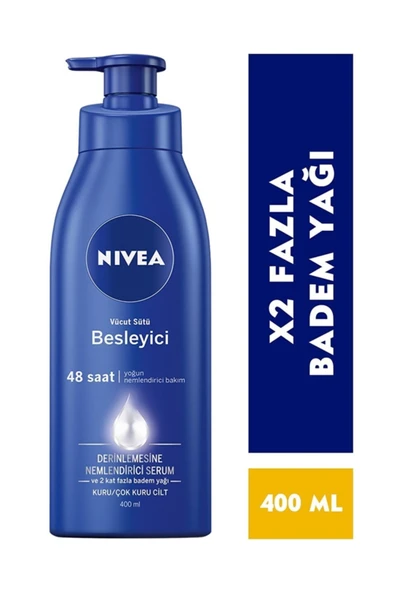 NIVEA Besleyici Vücut Sütü Yoğun Nemlendirici Bakım 400 ml ürün görseli 1
