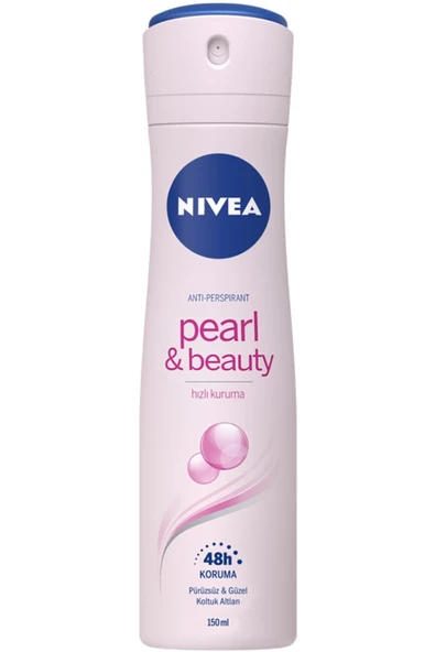 NIVEA Pearl Beauty Bayan Deo Sprey 150 ml BNCSMTCSHP1059216 ürün görseli 1