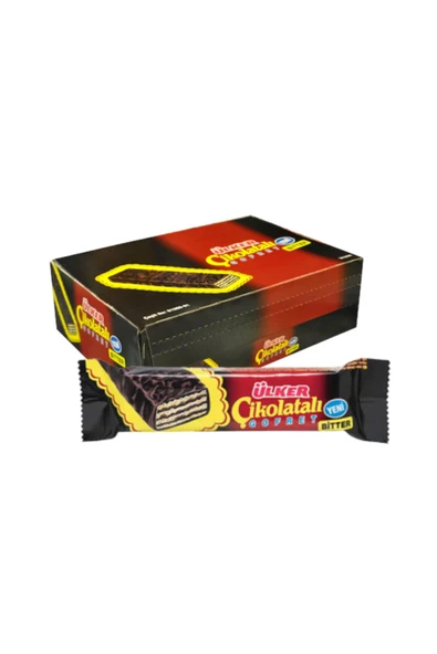 Ülker 24 Adet 36 gr Bitter Çikolatalı Gofret ürün görseli 1