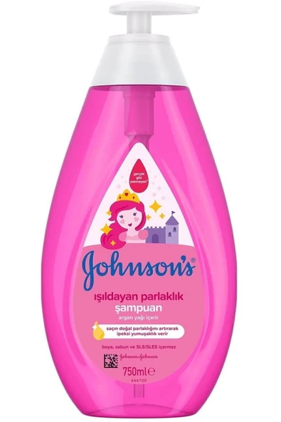 Johnson´s Baby Jb Sampuan 750ml Isildayan Parlaklik ürün görseli 1