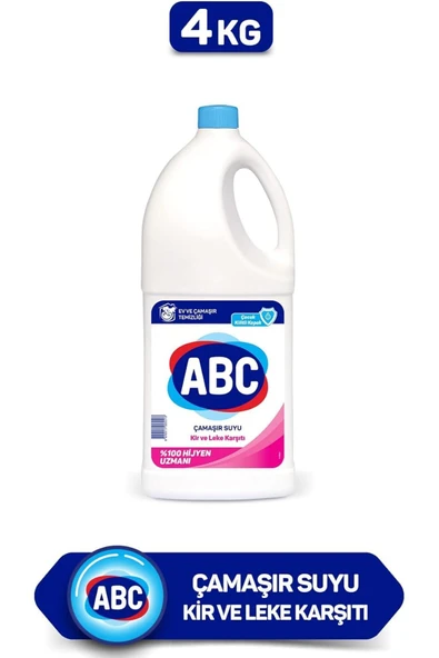 ABC Çamaşır Suyu Kir&leke Karşıtı 4kg ürün görseli 1