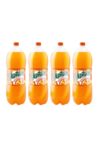 Yedigün Portakal Meyveli Gazoz 2,5 Lt X 4 Adet ürün görseli 1