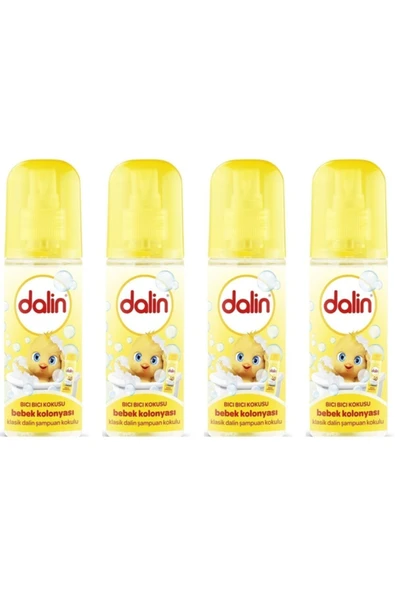 Dalin Bebek Kolonyası Bıcı Bıcı Klasik 150 Ml X 4 Adet ürün görseli 1
