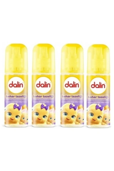 Dalin Bebe Kolonyası 150 Ml Bahar Tazeliği x4 Adet ürün görseli 1