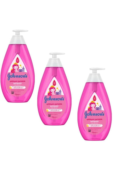 Johnson´s Baby Johnsons Baby Işıldayan Parlaklık Şampuan 750 Ml 3 Adet ürün görseli 1