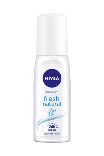 NIVEA 3 ADET Pump Sprey Kadın Fresh Natural 75 ml ürün görseli 1